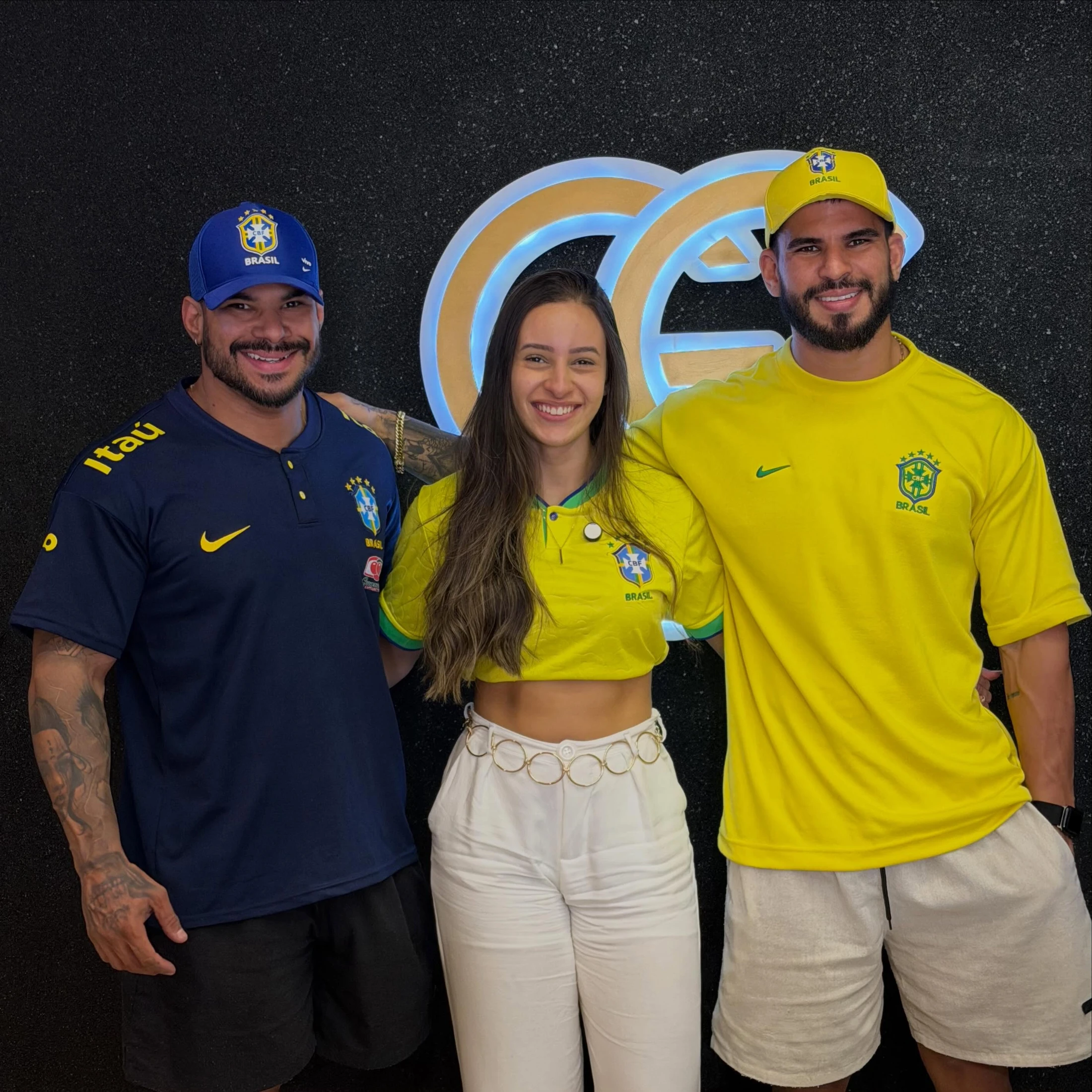 Gustavo, de boné amarelo, da GC Imports